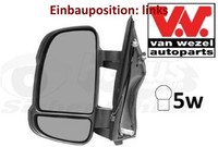 VAN Wezel 1651807 AußEnspiegel Links Spiegel AußEn