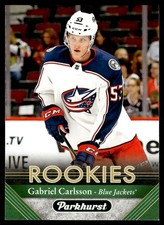2017-18 Parkhurst Gabriel Carlsson Rookie Columbus Blue Jackets #269