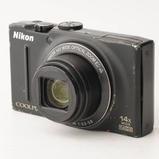 Nikon COOLPIX S8200 Black 14x WIDE OPTICAL ZOOM