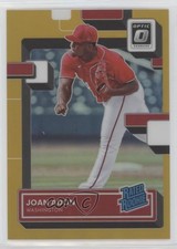 2022 Panini Donruss Optic Rated Rookie Gold Prizm 6/10 Joan Adon #87 07lk