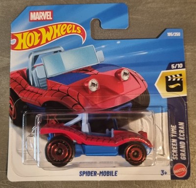 Hot Wheels   SPIDER_MOBILE   Screen Time 2026 - 1:64 Spiderman Marvel JJK33