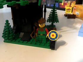 LEGO 6054 Forestmen's Hideout Near Complete Castle System 1988 - Clean!