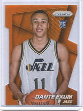 Dante Exum 2014/15 Panini Prizm Die-Cut Orange Prizm Rookie #095/139