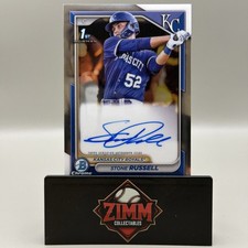 2024 Bowman Chrome - Prospect Autographs Stone Russell #CPA-SR (AU, RC)