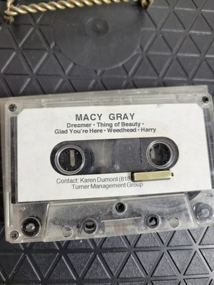 Macy Gray Demo Cassette Rare Pre Fame Original Promo Turner Mgmt 90s Tape