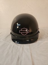 Casco Harley Davidson Mujer Negro Rosa DOT 420 XS