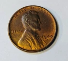 1940 S Lincoln Wheat Cent,  Uncirculated