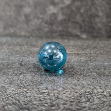 Vintage Aqua Blue Translucent Glass 1" Shooter Marble
