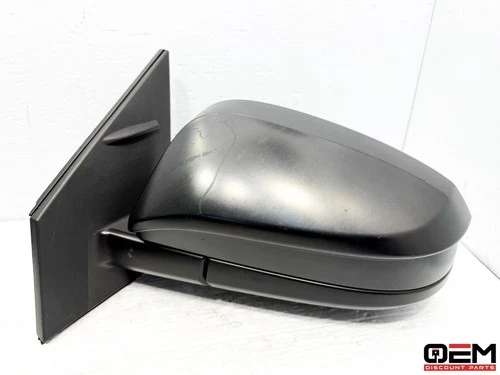 2016-2018 TOYOTA RAV4 LEFT DRIVER SIDE VIEW DOOR MIRROR W/O SIGNAL BLACK OEM