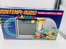 Radiocassetta audio Bontempi e Mike anni 90 mai usata no walkman karaoke