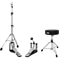 PDP by DW 800 Series 3Piece Drum Hardware Pack Single Pedal