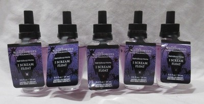 Bath & Body Works Wallflower Refill Bulb Lot Set of 5 Halloween - I SCREAM FLOAT