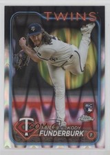 2024 Topps Chrome RayWave Refractor Kody Funderburk #297 1c9a