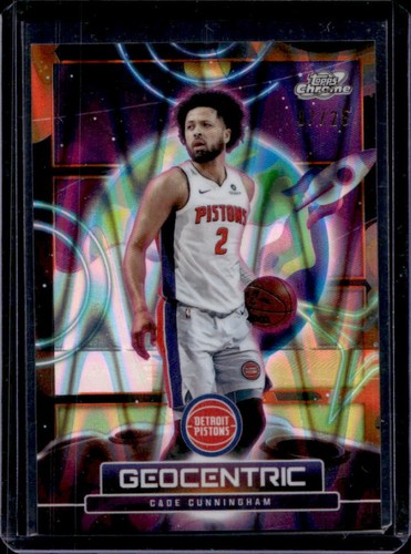 2025 Topps Cosmic Chrome Cade Cunningham Base (RAW)