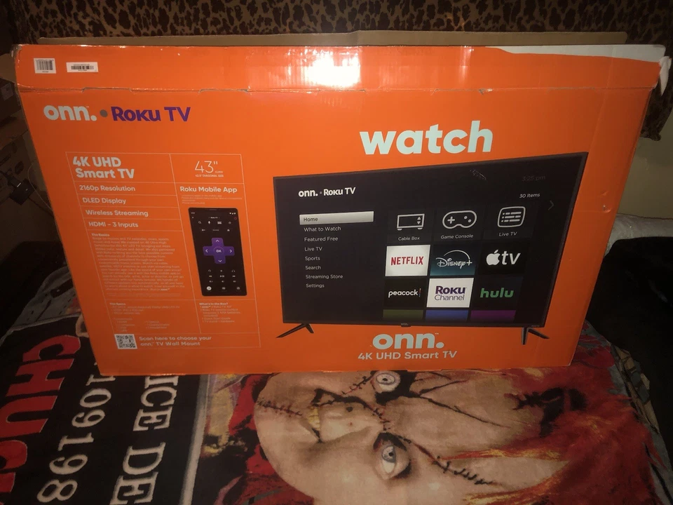 🔥Onn Roku 43inch 4K TV 📺 🔥Open Box 📦   - Image 3 of 3