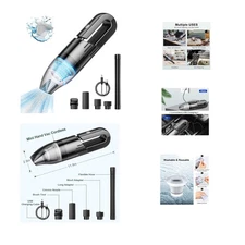 Cordless Handheld Vacuum Cleaner - Mini & Lightweight for Home, Car & Office