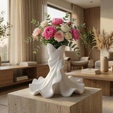 Fashion Dress Vase – Elegante Dekovase im Kleid Design - Moderne Designvase