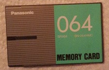 Panasonic SRAM PC CARD Memory Card Speicherkarte 64 KB, PCMCIA Card incl. MWST