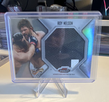 Topps 2012 UFC Finest Roy Nelson Jumbo Fight Mat Relic Card #FFJM-RN MMA