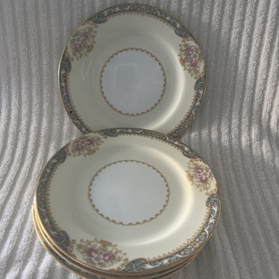 Noritake China Celanese 4002 Bread & Butter Plates 6 1/4in Set Of 4 