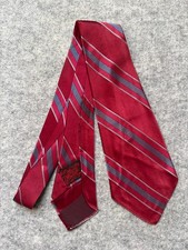 vintage 1940s 1950s striped tie necktie cravat by Towncraft Deluxe