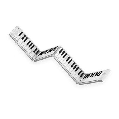 Handgepäck FP-88 weiß tragbar klappbar 88 Tasten Digitalpiano USB MIDI Controller