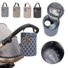 Stroller Hanging Bag Travel Baby Bottle Bag Insulated Breastmilk Cooler Bag