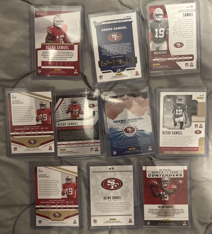 2019 Deebo Samuel Rookie Cards - Image 4 of 4