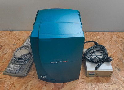 sgi silicon graphics octane station + 73gb externe Festplatte + Maus Tastatur