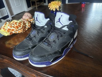 Jordan Son of Mars Men's Size 10 Hi-top Black Grape.  Worn Approx. 4 Times.