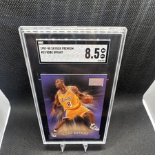 SkyBox 1997-98 Premium Kobe Bryant #23 SGC 8.5 Lakers NBA Basketball Card