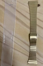 Casio Bracelet B-633L Gold 22mm for DBC-600G New Old Stock Vintage NOS Japan