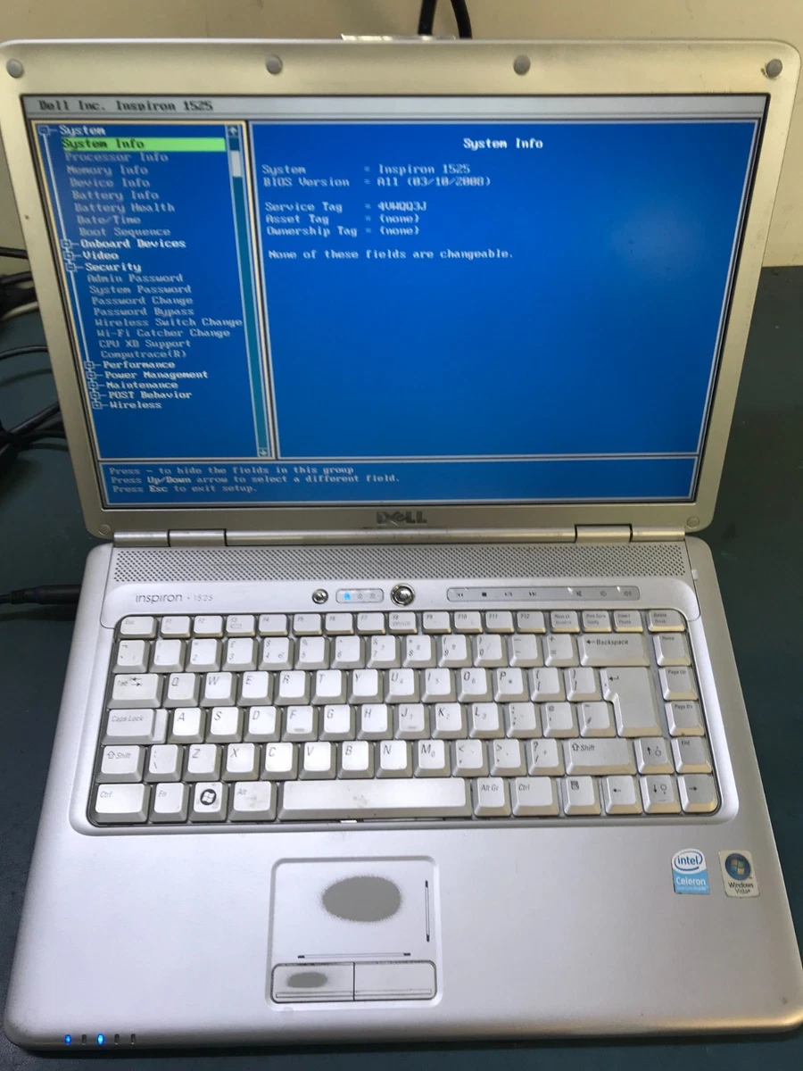 Dell Inspiron 1525 PC Laptops & Netbooks for sale | eBay UK