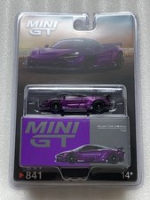TSM MINI GT 1/64 LB-WORKS McLaren 720S Purple Blister Pack Near Mint