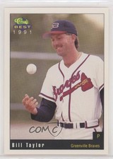 1991 Classic Best Greenville Braves Billy Taylor #6 0s5