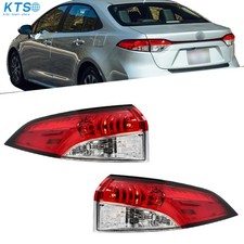 For Toyota Corolla 2020-2021 Outer Passenger+Driver Side Tail Light Brake Lamp