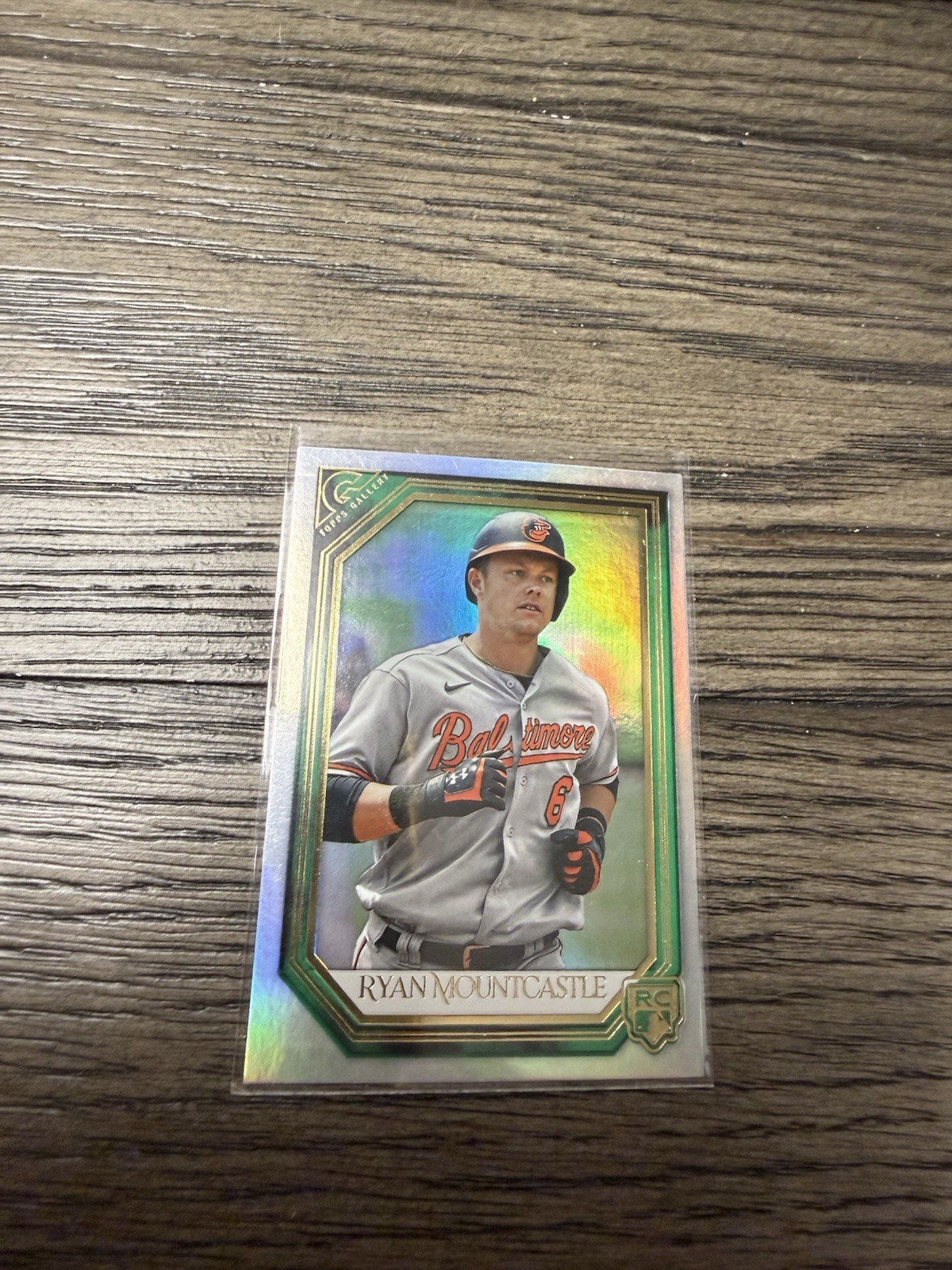2021 Topps Gallery - Ryan Mountcastle #76 Green /125 (RC)