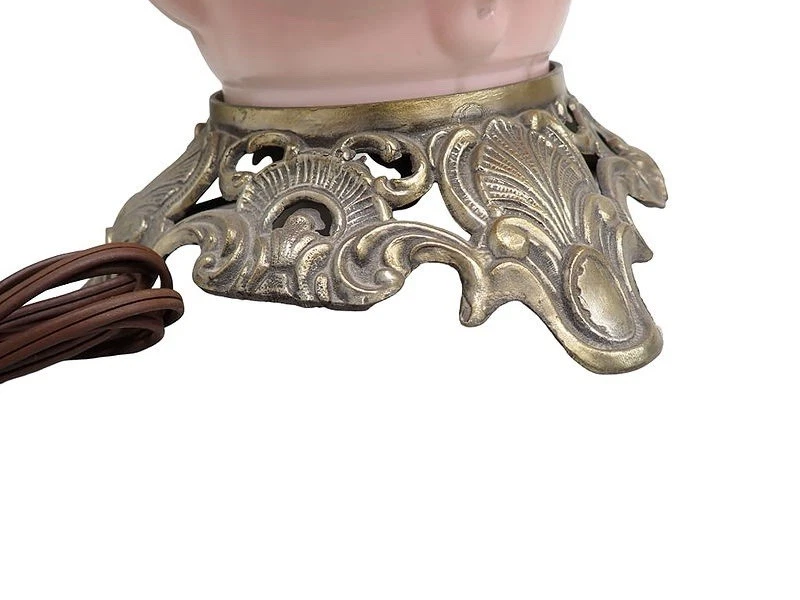 Изящный старинный унесенные ветром банкет камеры лампа, цветы, электрифицированный - Изображение 4 из 4