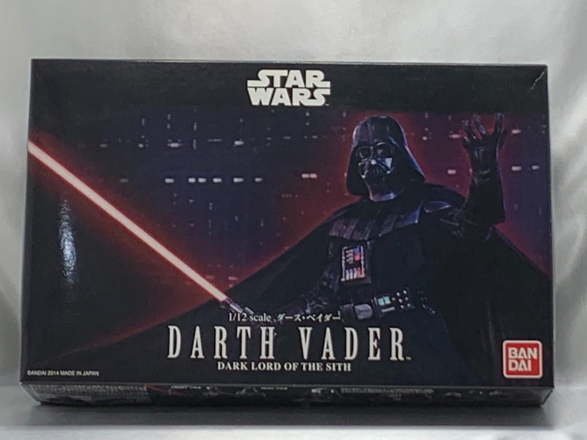 Japan Plamodel BANDAI Star Wars Plastic Model 1/12 Darth Vader