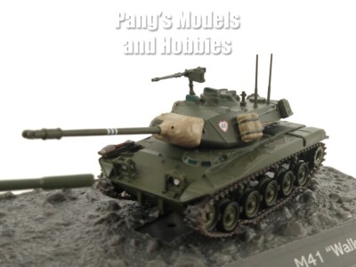 Char M41 Walker Bulldog 1:72 - World Of Tanks - Bataille De Dong Ha Vietnam 1972 - Figurine Métal Détaillée