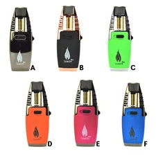Scorch Butane Stainless Steel Torch Flame Refillable Lighter