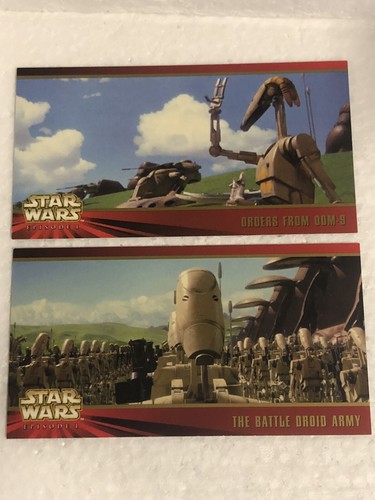 Star Wars Phantom Menace Widevision Trading Cards Incomplete Set (27 Cards) - Picture 15 of 16