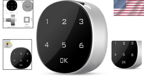 Sleek Keyless Digital Lock - Customizable Code for Tool Boxes & File Cabinets - Picture 2 of 11