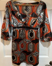 GUESS Stretch Satin babydoll tunic size S