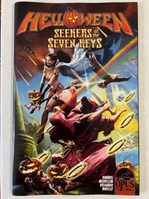 Helloween Seeker of the Seven Keys #1 Main Cover Opus Comics 2022