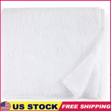 Turkish Cotton Bath Towel 100% Combed Low Twist 650GSM Spa Quality Essentials US