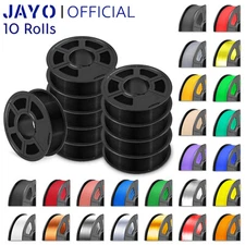 10Rolls JAYO PLA PLA+ PLA Meta PLA Classic 1.75mm Filament 3D Printer 1.1KG 