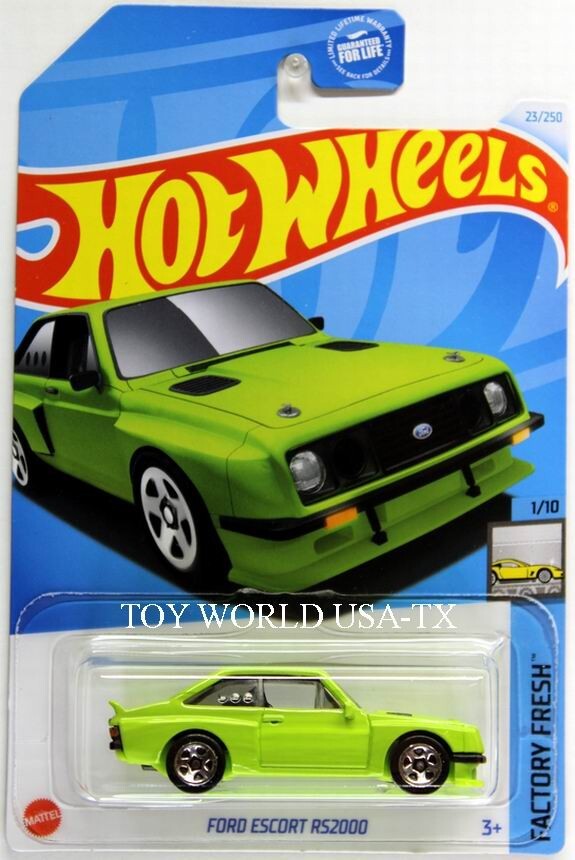 2024 Hot Wheels #23 Factory Fresh Ford Escort RS2000 | eBay