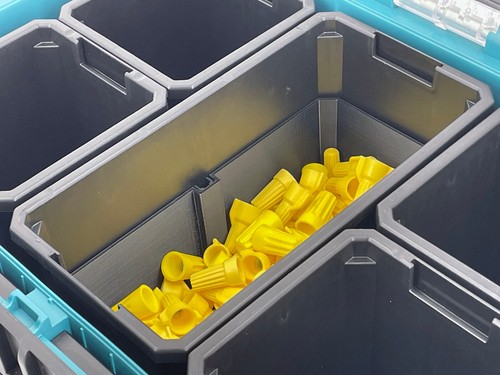 Makita MAKTRAK Deep Compact Organizer Compatible Large Nesting Bins - Picture 8 of 64