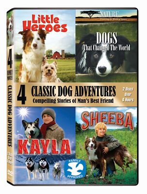 4 Classic Dog Adventures DVD NEW